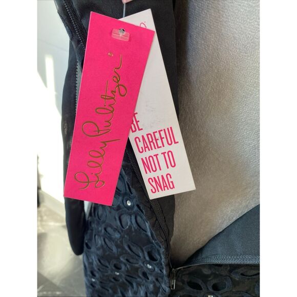 LILLY PULITZER FULTON DAISY EYELET LACE SZ 14 GORGEOUS!! - Picture 12 of 13